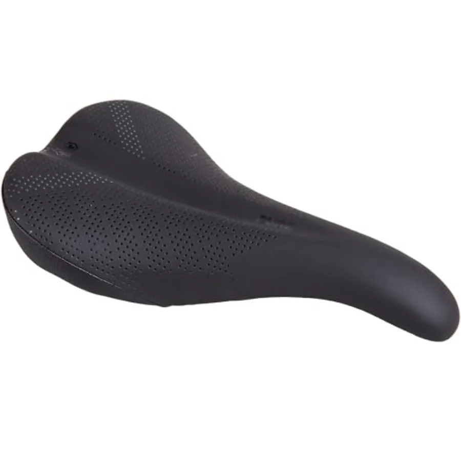 

Pure Mountain Bike Seat Saddle - Thick All-Day Comfort Padding (2 Rail Options