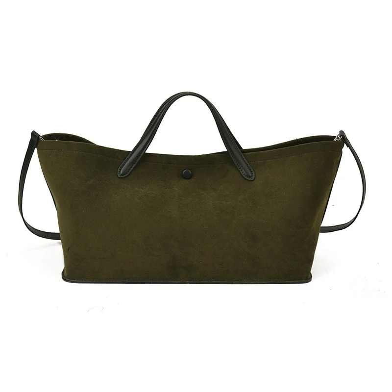 Versatile everyday tote bag with top handle & detachable strap, lightweight & practical for casual outings