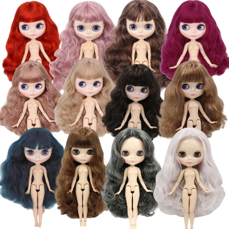 

In-Stock Icy Dbs Blythe Doll: Articulated Body, Normal Pale Skin, Suitable For Beginners In Doll Makeup Restyling (Bare Doll)