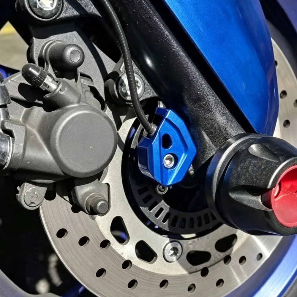 For YAMAHA N-MAX 155 125 160 NMAX 155 125 AEROX/NVX 155 Front Wheel ABS Sensor Protective Cover Cap Guard Protector Accessories