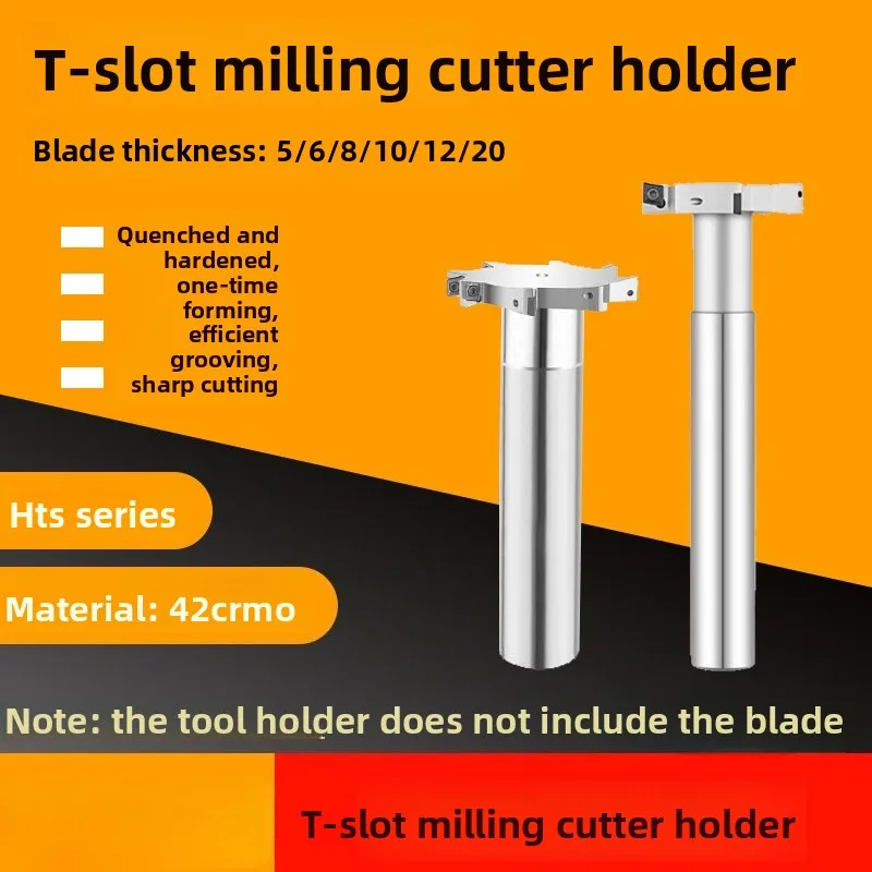 

T-slot Milling Arbor CNC Grooving Cutter 6-12mm Thickness for Machining Center HTS Three-Side Milling