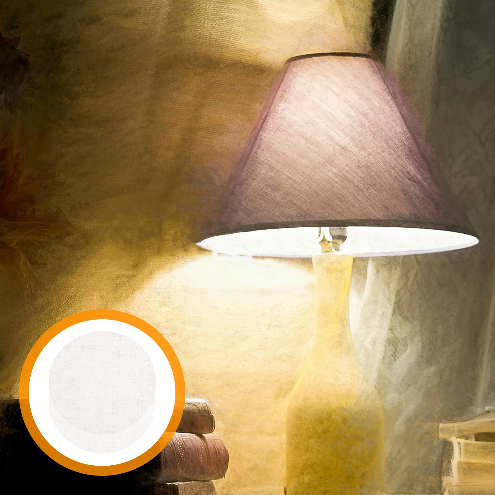 

2Pcs Lampshade Diffuser Anti-Glare Light Cover Soft Fabric 12cm Ceiling Pendant Spotlight Shade Heat Resist Dazzling Proof