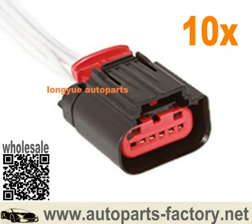 

Longyue 10pcs 5 Wire Throttle Actuator Connector For ACDelco GM Original Equipment PT2706