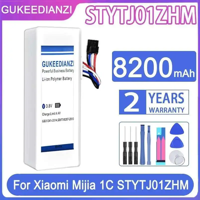 

8200mAh Robot Cleaner Battery For Xiaomi 1C For Mijia STYTJ01ZHM Robot Vacuum Mop Cleaner Long-Lasting Stable