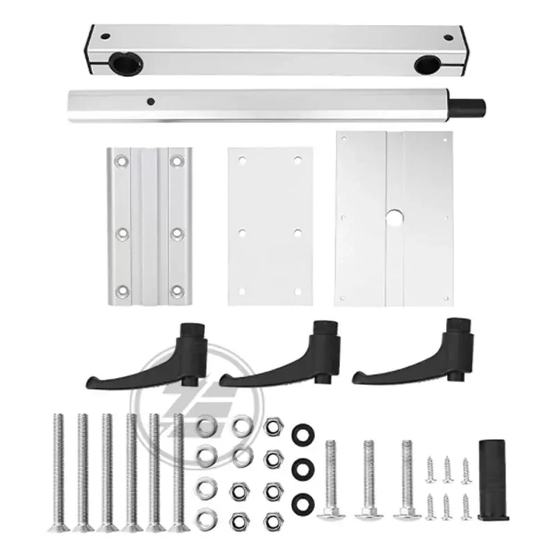 Afneembare Tafel Been Rv Accessoires Afneembare Hoogte Verstelbare Aluminium 360 Graden Rotatie Voor Jachten Rv Camper