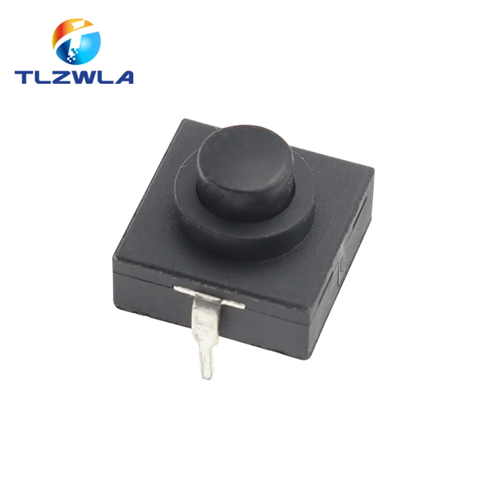 10PCS Flashlight Button Switch 1A 30V CB-1212-112D 2Pin Ultra-Thin Middle Of The Feet 12X12X9.4MM