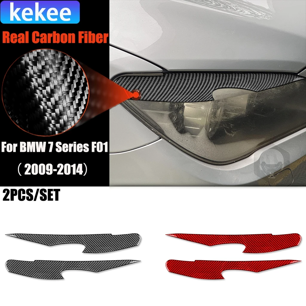 

Автомобильные аксессуары из углеродного волокна, коллектор фар, внутренняя отделка, мягкая наклейка для BMW 7 серии F01 730li 740li 750li 2009-2014