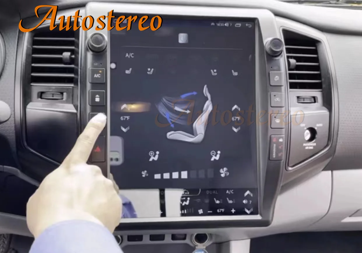 الملونة السيارات ستيريو Android13 128 13 "شاشة تسلا لتويوتا تاكوما 2005-2015 سيارة لتحديد المواقع والملاحة راديو الموسيقى مشغل وسائط متعددة