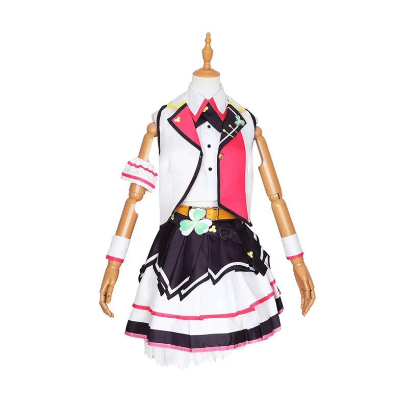 Anime Project Sekai MORE MORE JUMP Cosplay Costume Airi Shizuki Kiritani Haruka Hanasato Minori Wig Shoes Uniform Outfit Suit