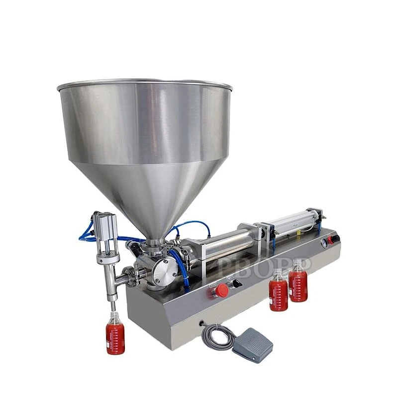 PBOBP Automatic Perfume Oil Filter Beverage Water Bottle High Precision Heat Resistance Liquid Filling Machine