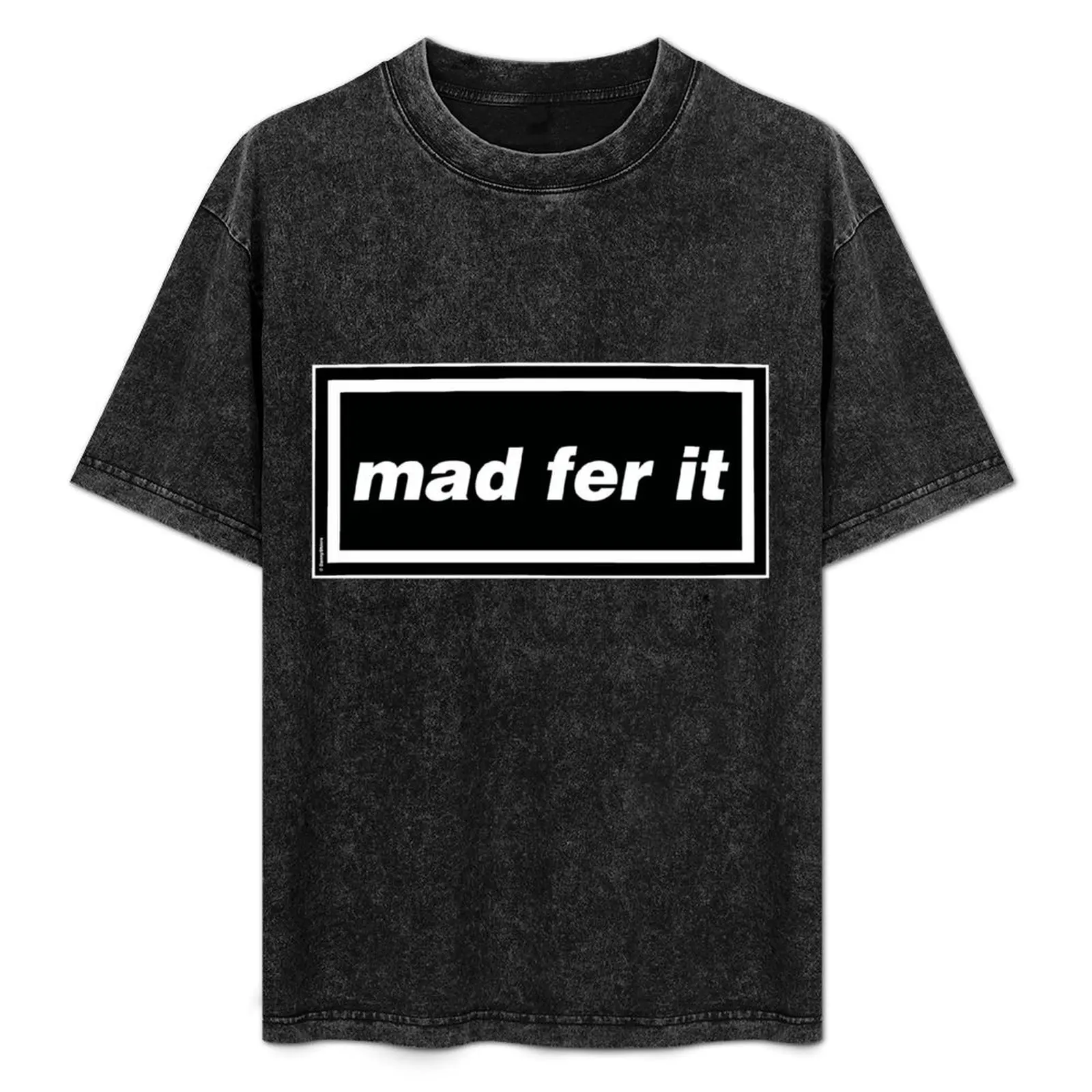 Mad Fer It - Camiseta con ilustraciones de la banda Oasis Gallagher de los años 90, camiseta informal resistente al agua