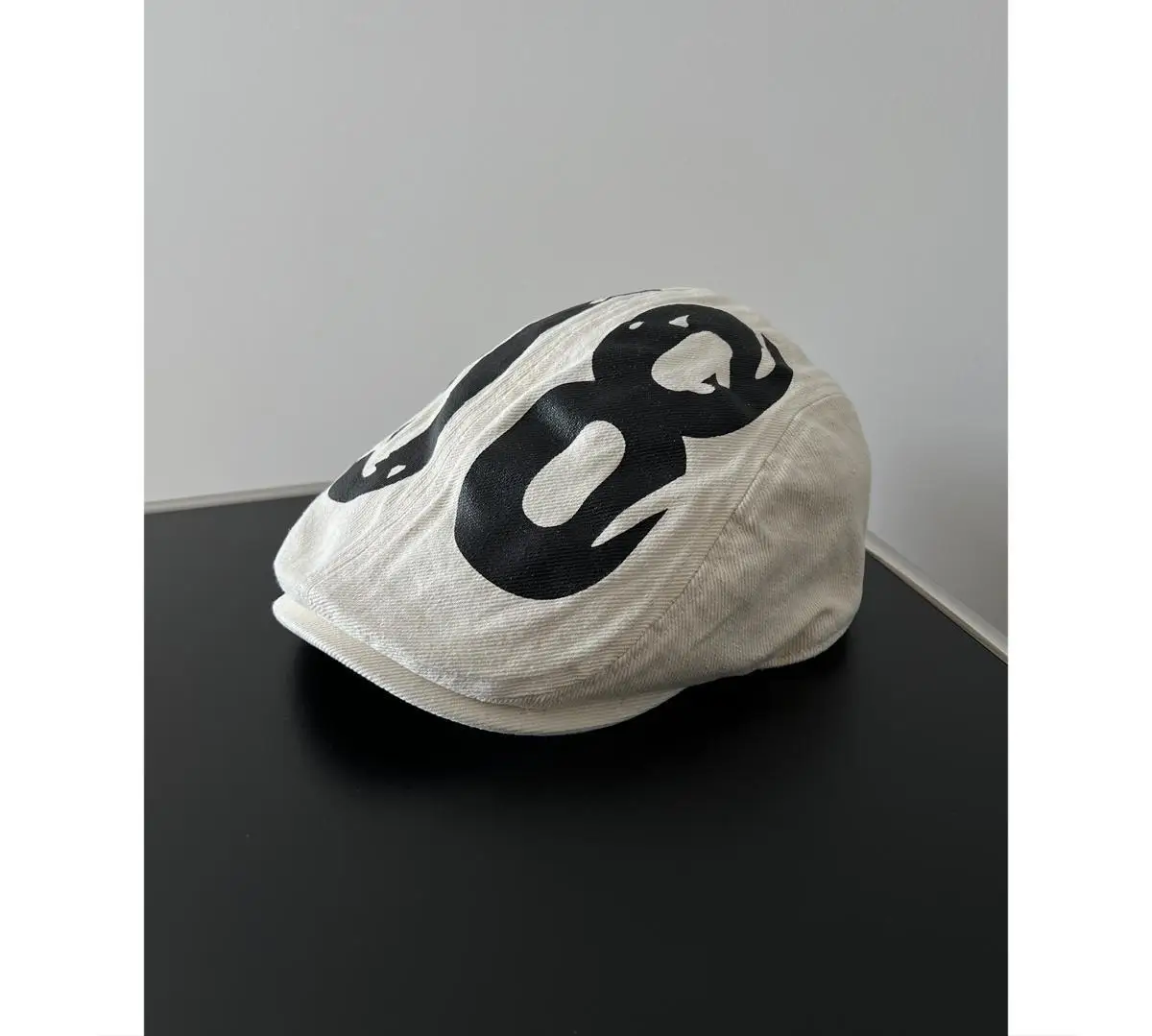 American Niche Retro Letter Forward Hats Street Fashion Brand New Beret Hats Autumn Winter Short Brim Baseball Caps Newsboy Hats