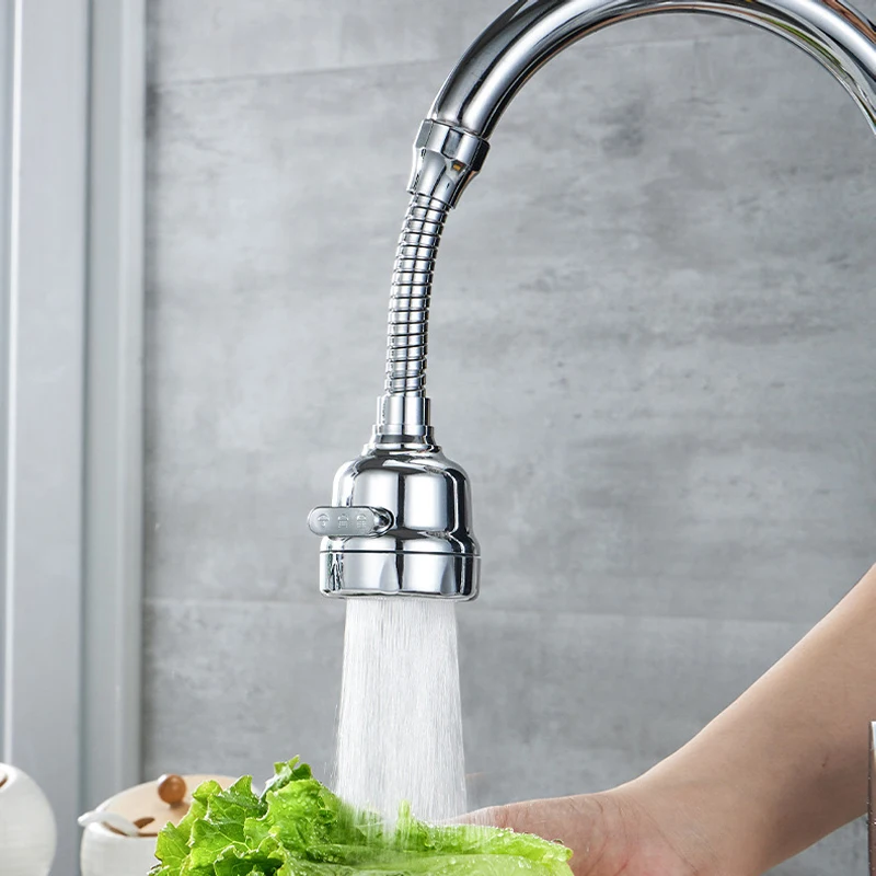 Extensor de torneira da pia da cozinha 360 graus rotação impulsionador chuveiro poupança água bico cabeça bubbler filtro extensão acessórios