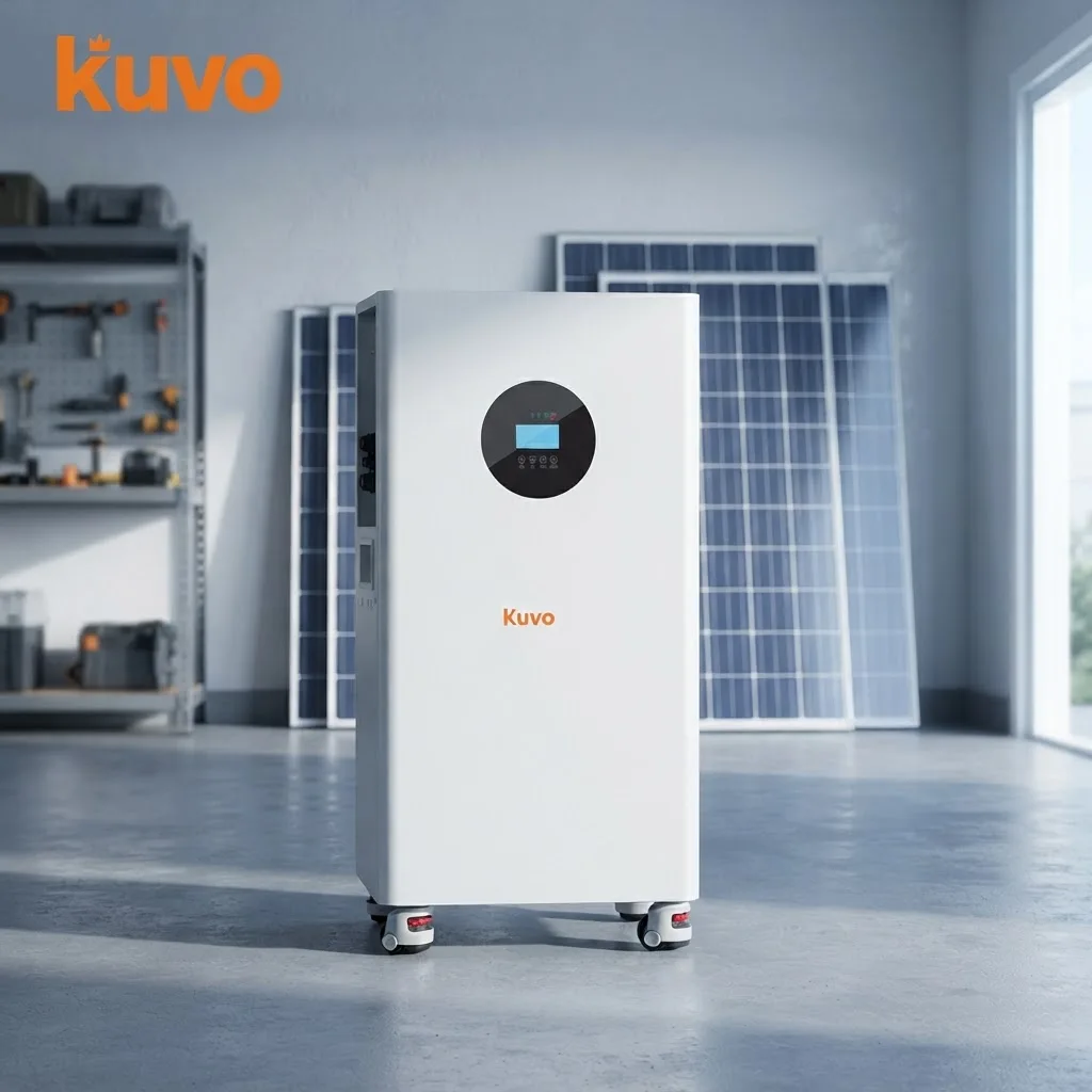 KUVO All In One ESS 3.6KW 8KWH Inverter Solar Home Industrial Commercial Battery Energy Storage System Device Container Cabinet