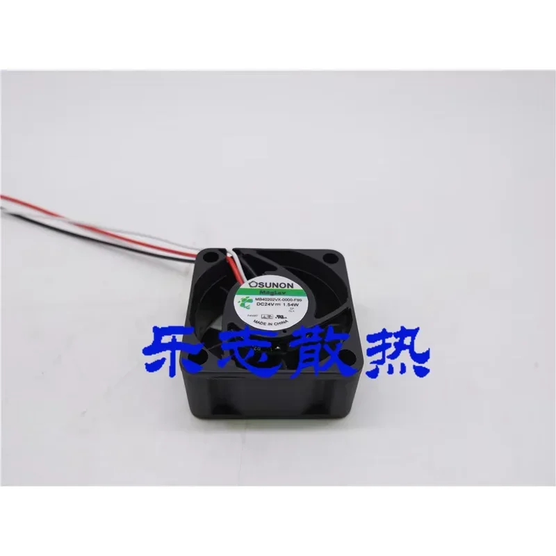 

SUNON MB40202VX-0000-F99 DC 24V 1.54W 40x40x20mm 3-wire Server Cooling Fan