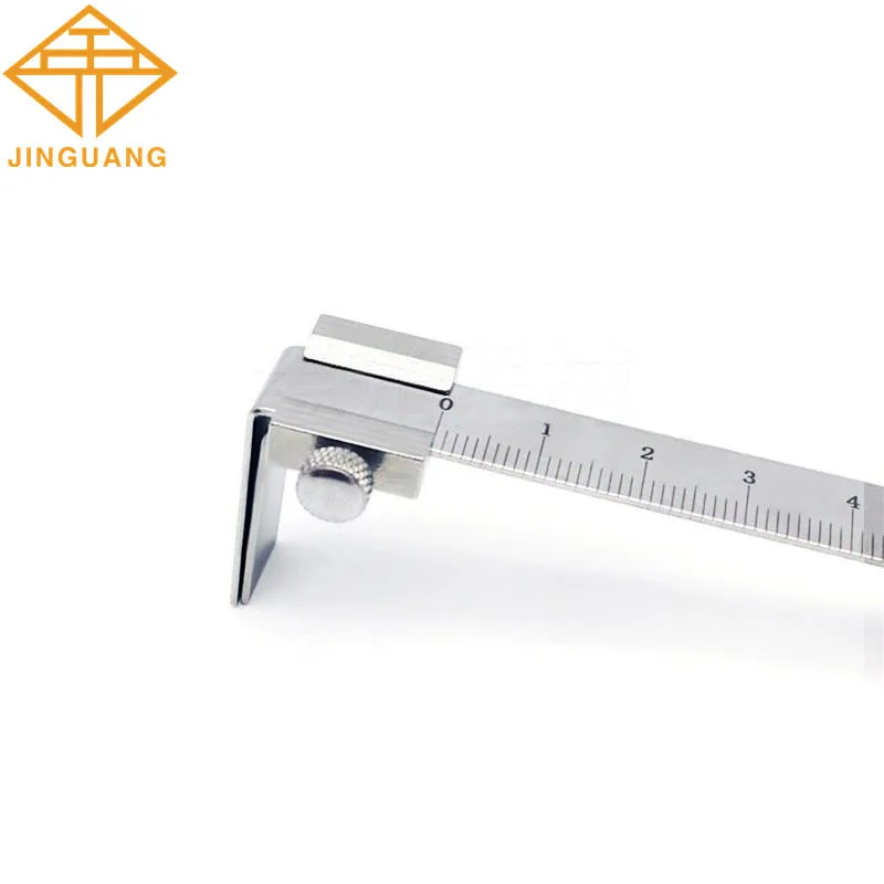 2pcs Dental Orthodontic Vertical Distance Caliper Measure Gauge Dentist Implant Measuring Gauge Dentistry Tool