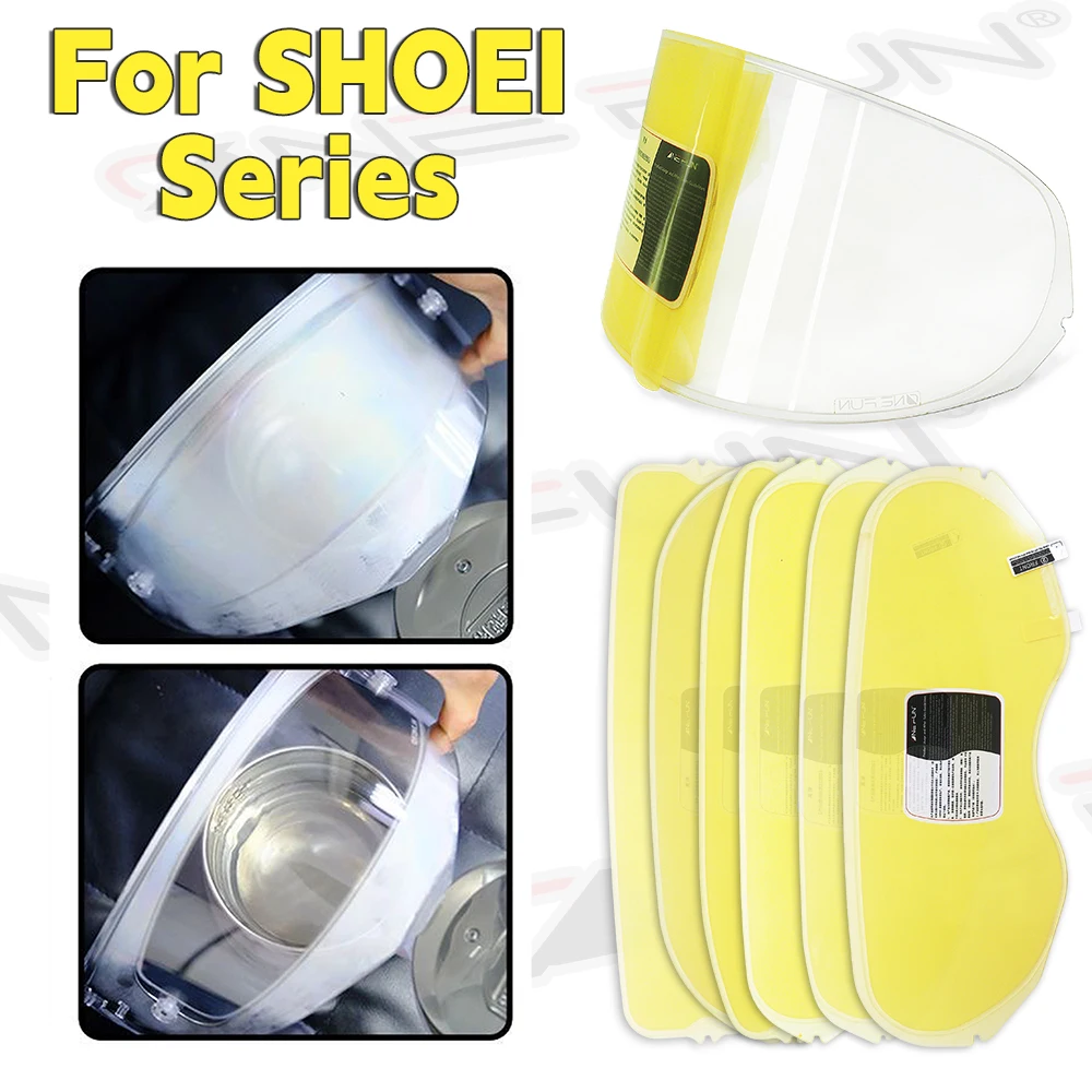 

Visor Anti Fog for SHOEI Z8/X15 GLAMASTER HORNET ADV Z7 X12 GT AIR1/2/3 NEOTEC2/3 J-Cruise1/2/3/4 Motorcycle Helmet Accessories