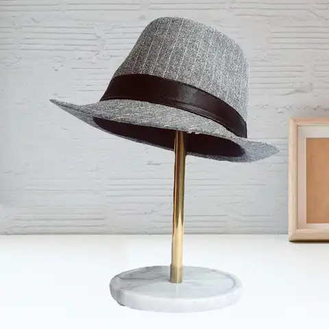 휴대용 모자 디스플레이 스탠드, 가발 스탠드, 목재 거치대, 비 창의적인 보관 랙, 홈 이발소 스타일링 모자 헤드 스탠드 Best5