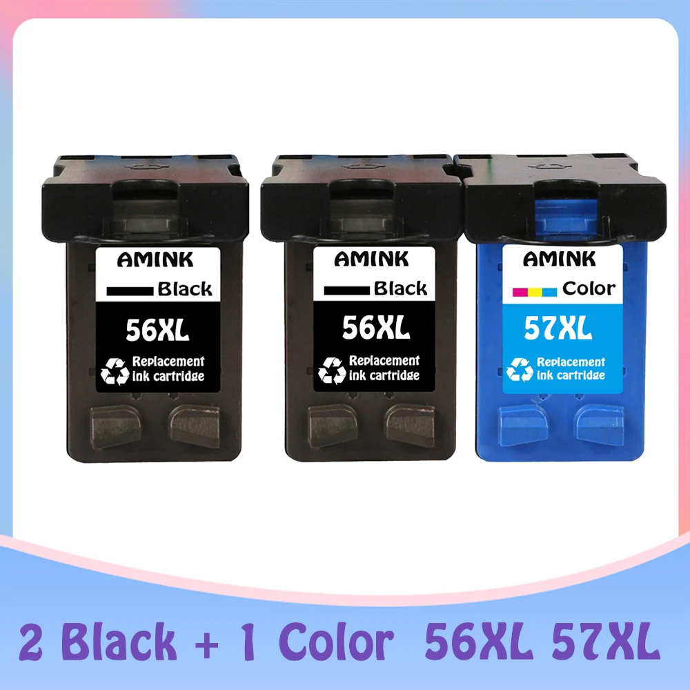 C6656a C6657a ink cartridge for hp 56 57 for hp56 for hp57 56XL 57XL Deskjet 450 450cbi 450ci 450wbt F4140 F4180 5150 5550