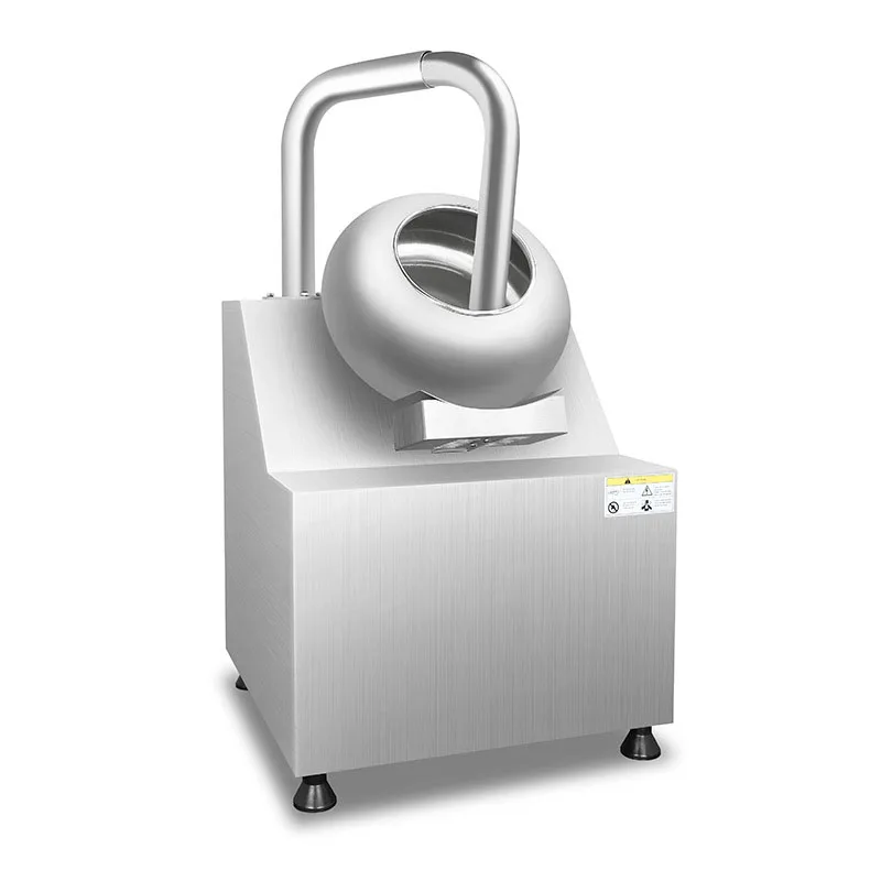 ماكينة طلاء السكر والشوكولاتة التجارية الكهربائية 220 فولت 110 فولت معطف الحلوى والفول السوداني لمتجر الوجبات الخفيفة كفاءة عالية #2