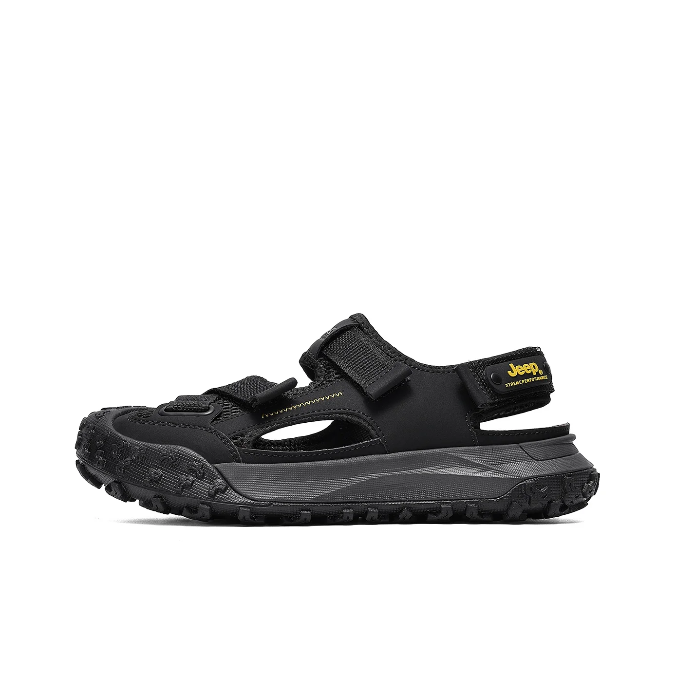 Jeep River Trekking Shoes Men's Black P522915309-B