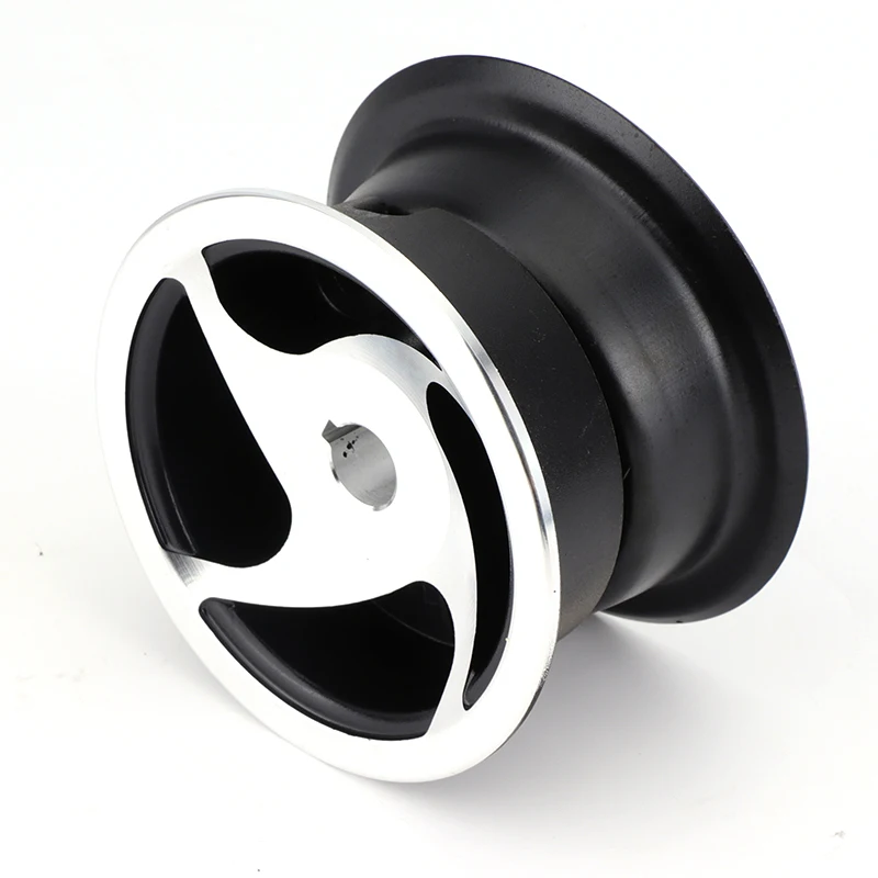 4 inch Keyway rims aluminum alloy wheel hub for MiNi Moto ATV Go Kart Electric Scooter 2.80/2.50-4 2.50-4 tire accessories