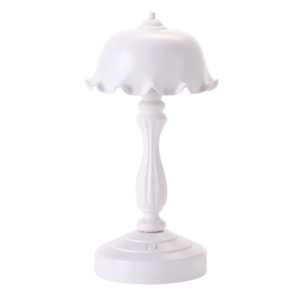 Portable Mini Bedside Lamp – Warm White LED Desk Light for Studying, Reading & Dorm Room Decoration