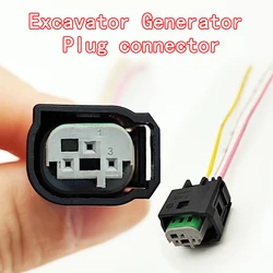 3 Pin Auto Waterproof Radar Sensor Connector Pluswitch air pressure sensor Water temperature sensoCable plug1-967642-1