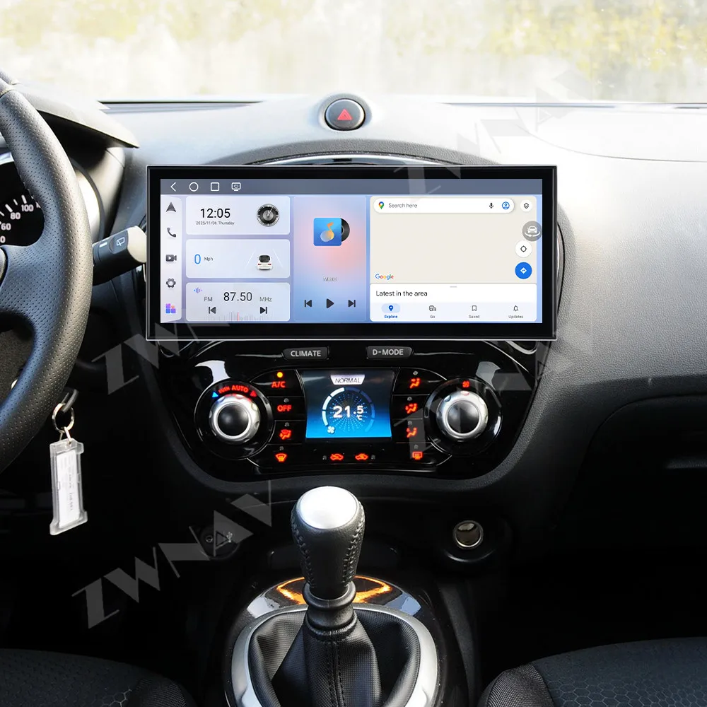 For Nissan Juke/Kicks/Qashqai 2004-2016 Android 15 15.8 Inch HD Touch Screen Car Multimedia Player Interior Accessorie Car Media