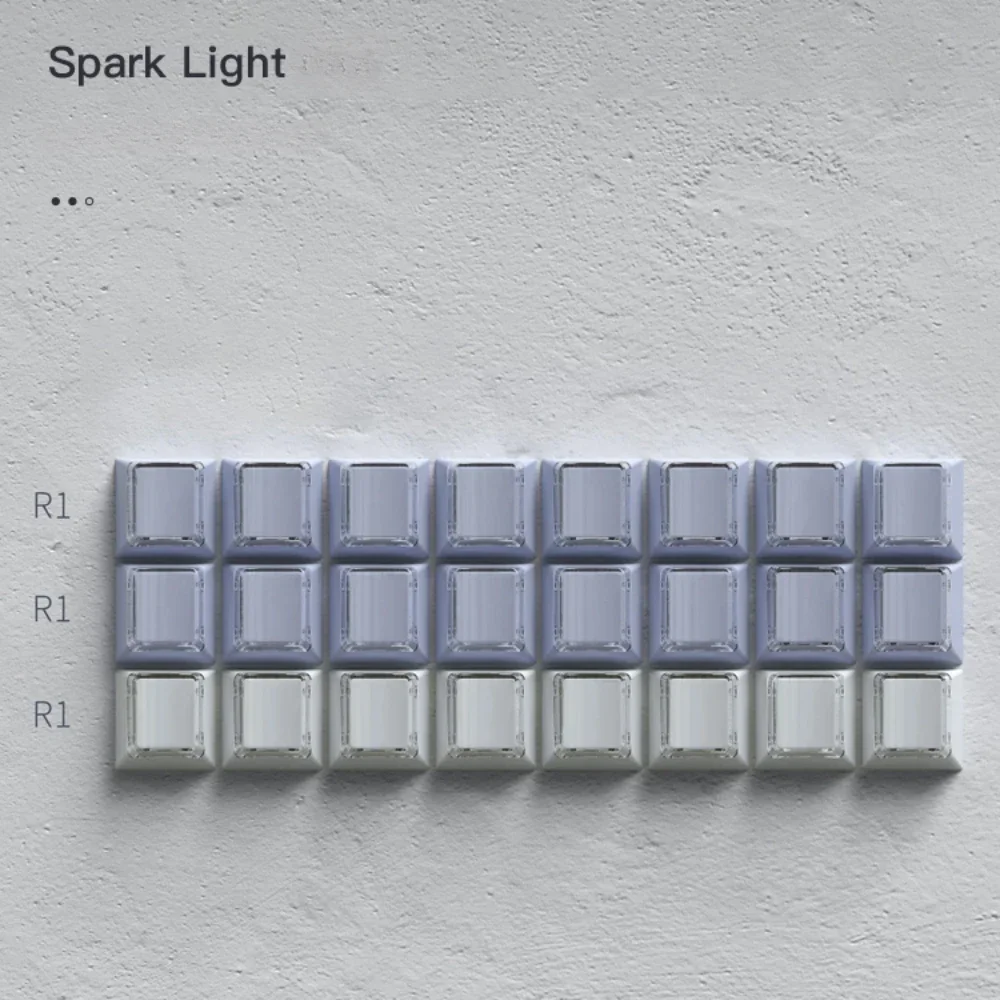 PBTfans Spark Light KeyCap Customisable Patterns Keyboard Cap Cherry Profile Custom KeyCap for Mechanical Keyboard Accessories