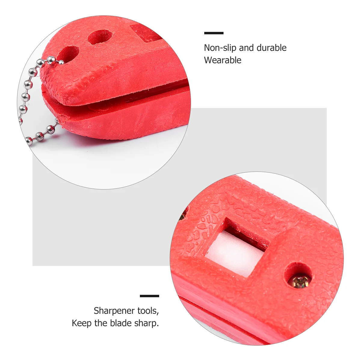 Ice Hockey Skate Sharpener Knife Shoe Sharpening Tools Accessories Stone Grinder Figure Skating Red Supplies Women's