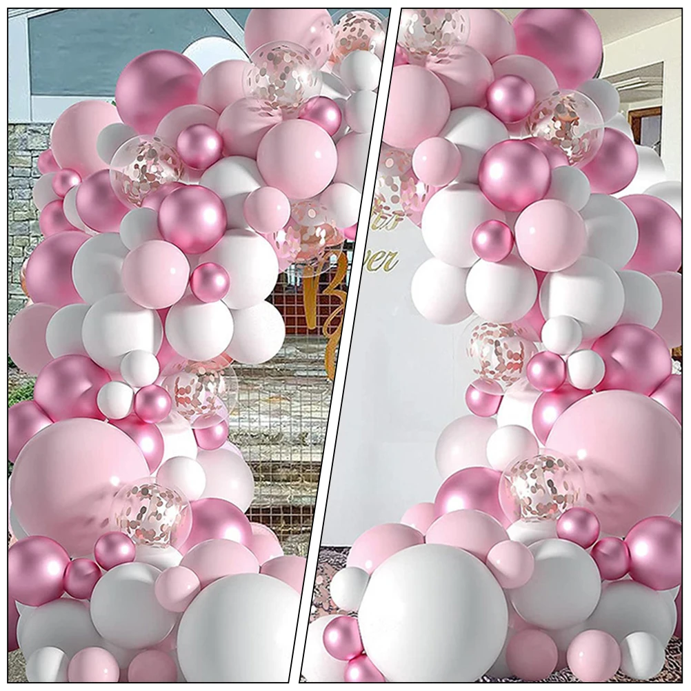 

1 set Balloon Chain Set Colorful Latex Party Wedding Balloons Decorations Supplies Bulk for Reception Birthday Event Arch