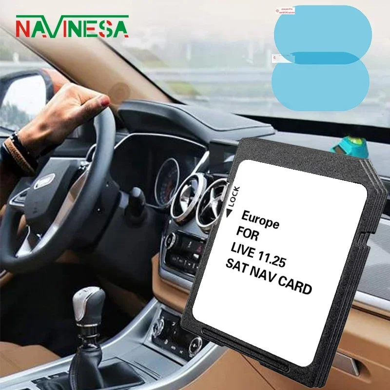 

Live 11.25 Europe Map SD Carminal Integrato Navigation SD Card for Renault Fluence