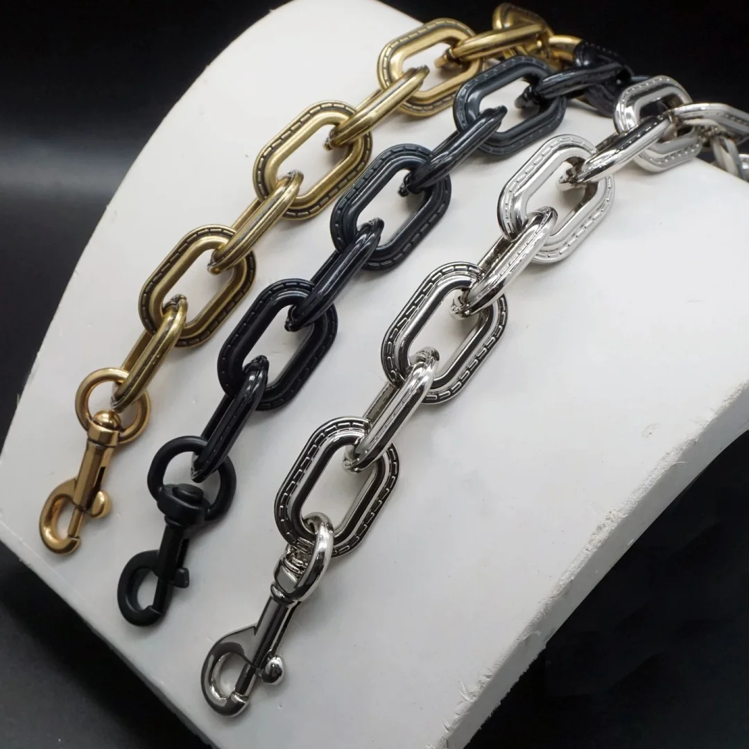 Bag Chain Hardware Bag Handle Applicable Bag Metal Chain Accessory Replacement Shoulder Cross-body Chain Decorative Chain Buckle