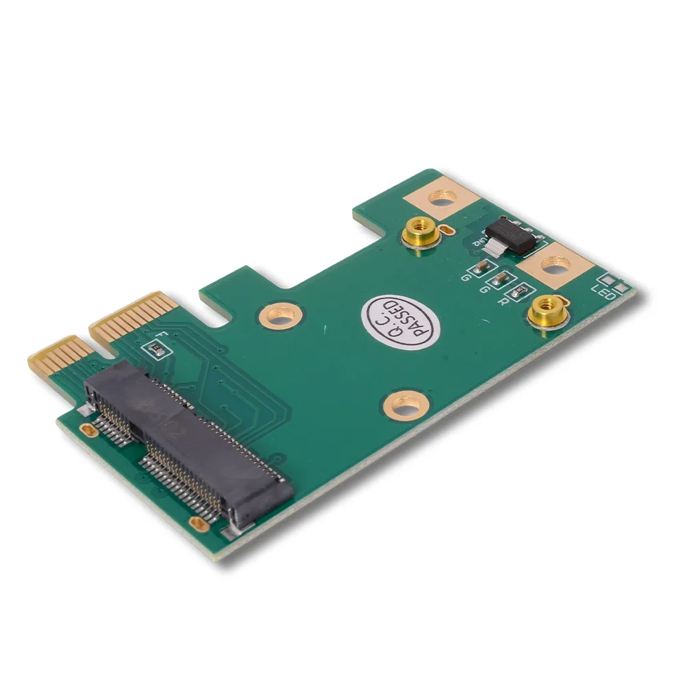 2025 NUEVA tarjeta de expansión del adaptador PCIE X1 a Mini PCI-E para la tarjeta de red inalámbrica Adaptador USB 3.0 compatible con altura completa/media altura