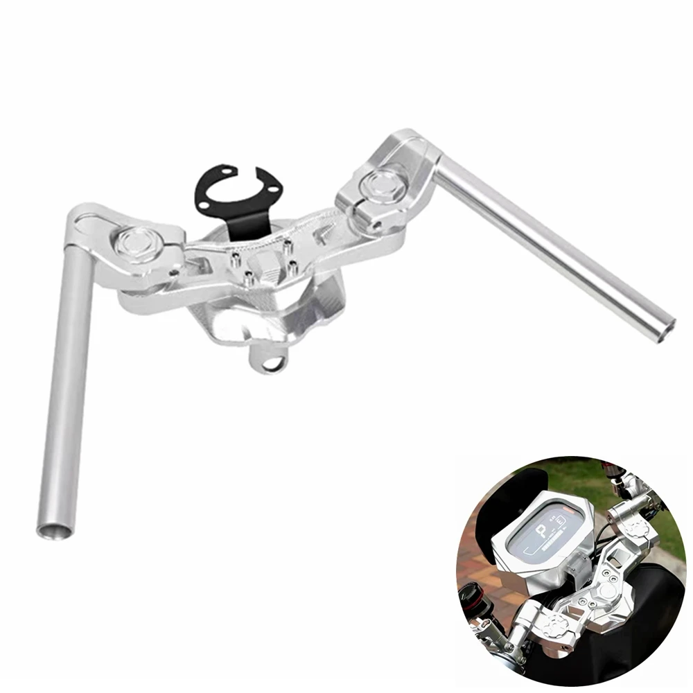 

7/8" CNC Adjustable Steering Detachable Separated Handlebar Faucet Handlebar For Niu U+B/UQI+/N1S/NQI Electric Scooter Modify