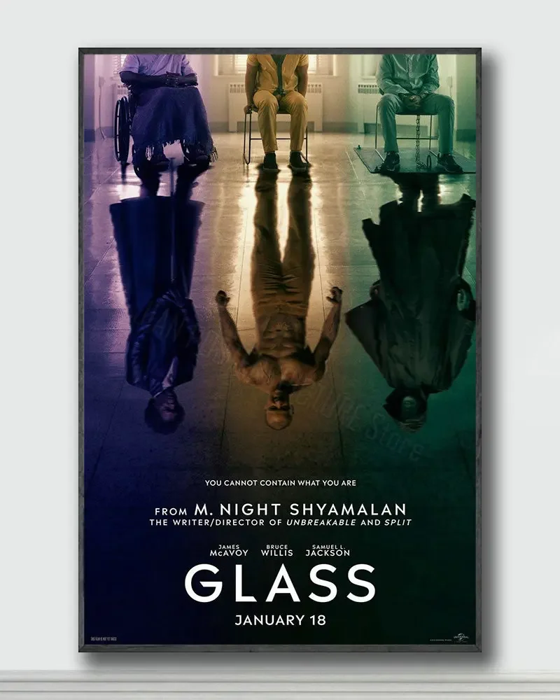 NJ203 Glass Movie 4 Silk Posters and Prints wall art Art Poster Home Decor