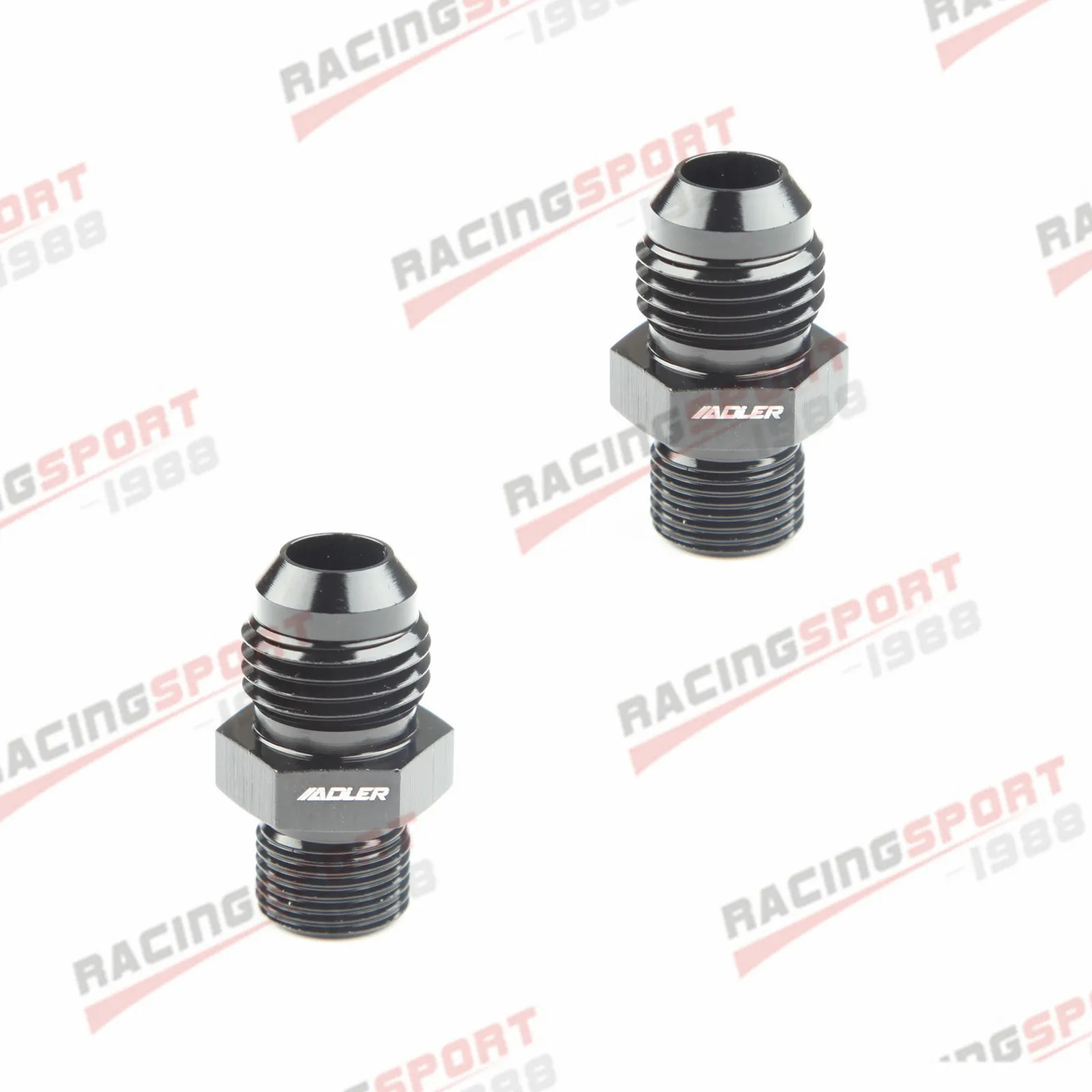 2pc AN8/6 AN10 ToM10 * 1,0 M10 * 1,5 M12/M14/M16/M18 * 1,5 Gewinde Gerade Heizöl Luft Schlauch Fitting Männlichen Adapter Auto Auto Zubehör