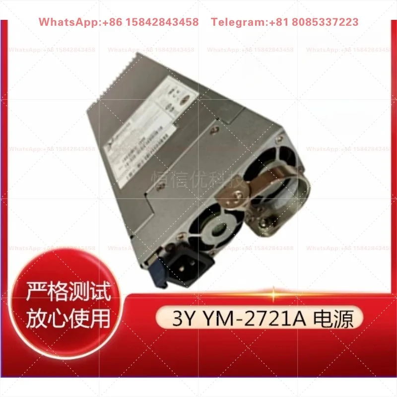 Pre-owned 720W Server Redundant PSU YM-2721A YM-2721ABR YM-2721ACR Hot Swappable