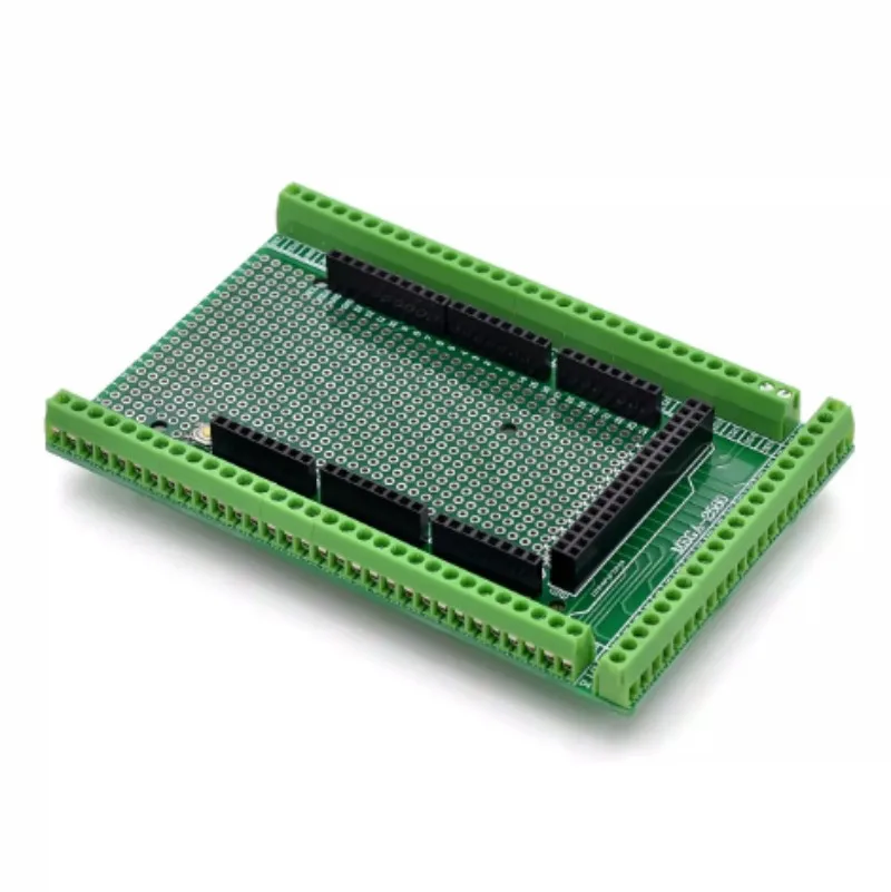 Compatible With MEGA2560 Double Side PCB Prototype Screw Terminal Block Shield Board Kit
