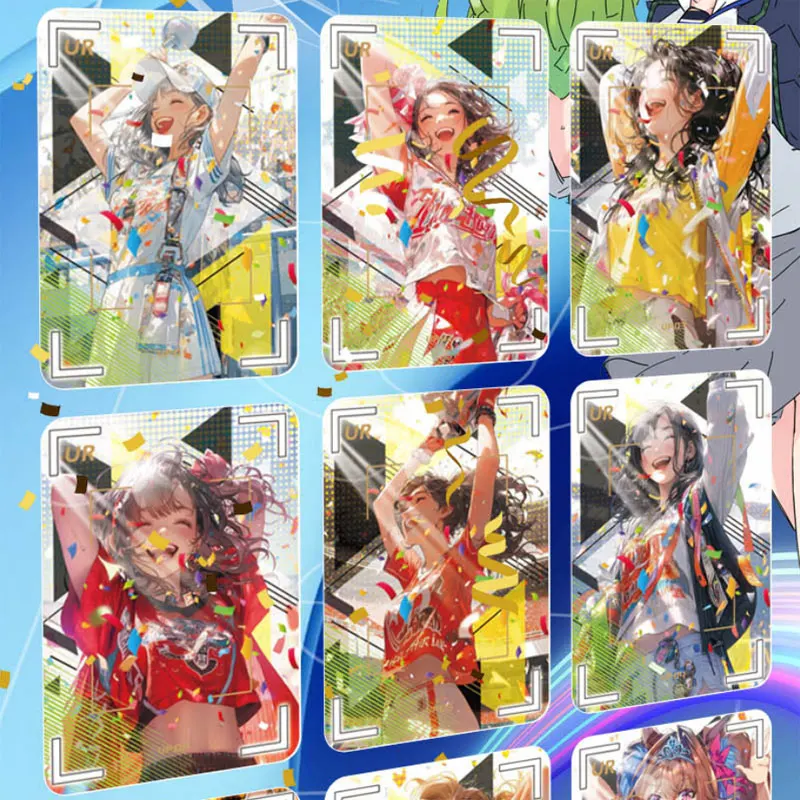 Prezzo d\'occasione Cheerleading Team Collection Card Beautiful Cute Anime Waifu Booster Box CCG Doujin Toys And hobby Gift