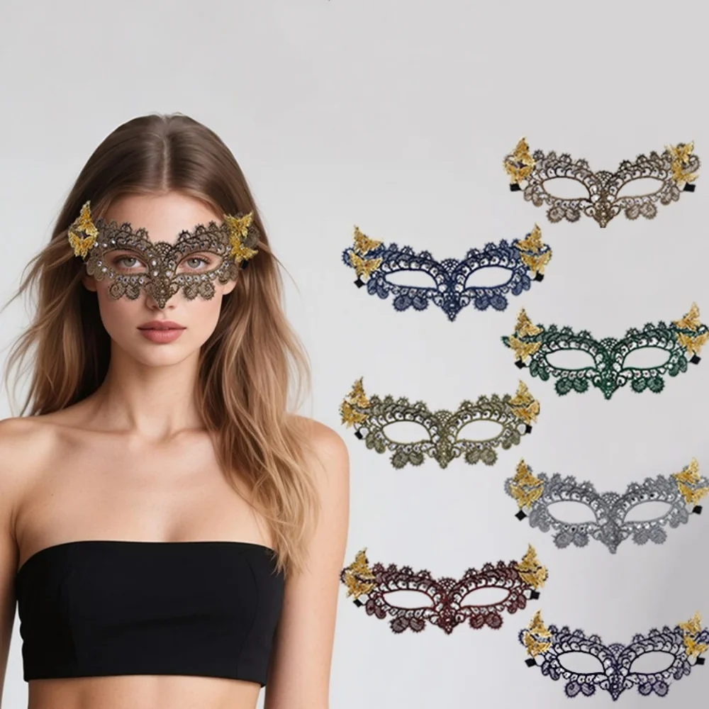 قناع عين الماس مريح للهالوين قناع تنكر من الدانتيل قناع حفلة مثير للكرات التنكرية والحفلات التنكرية #1