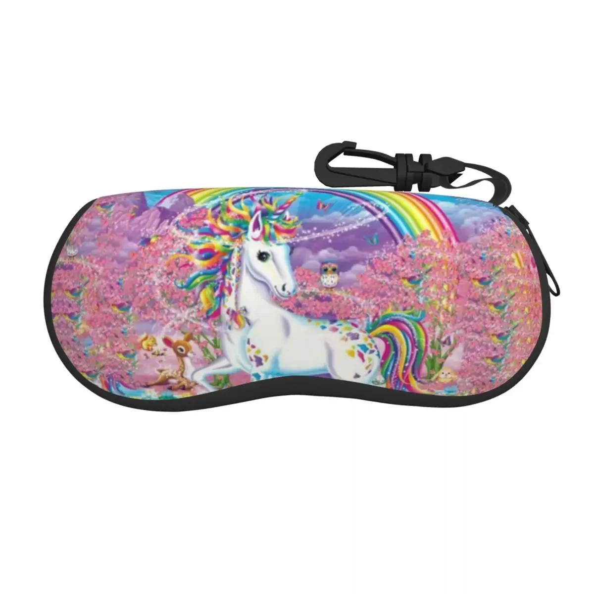 Custom Unicorns Horse Magical Art Glasses Case Fashion Shell Eyeglasses Case Sunglasses Box