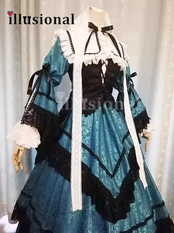 

Аниме суисейси от Rozen Maiden Suiseiseki, костюм для косплея, платье для вечеринки, подарок на Хэллоуин