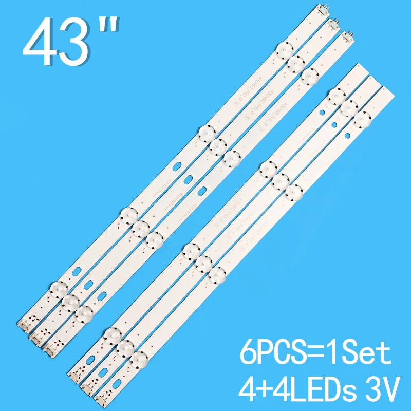 

Светодиодная подсветка для LIG 43UF640T 43UH619v 43UH620V 43UH610V 43UH6030 43UF6407 43LH60_FHD_A UF64_UHD_A 43LH60FHD 43UF6409