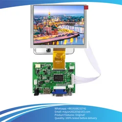 Original High Quality 5inch ZJ050NA-08C 640X480 TFT LCD Screen HDMI VGA AV LCD Controller Driver Board Monitor Display Panel