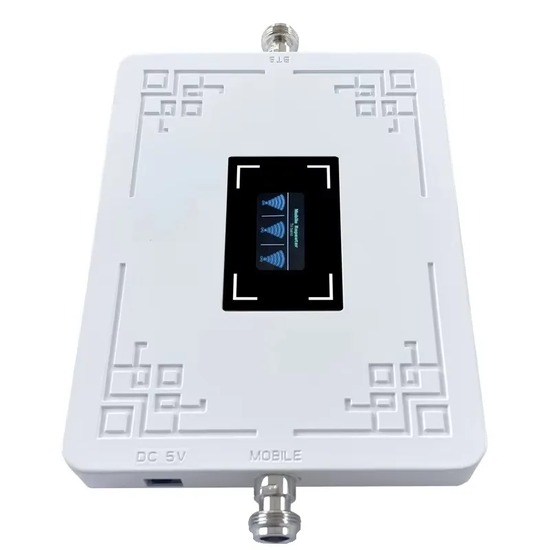 ثلاثي الموجات 2g 3g 4g 5G GSM مكرر إشارة الهاتف المحمول 850/1700/1900mhz LTE مكرر مكبر للصوت مع هوائي داخلي وخارجي