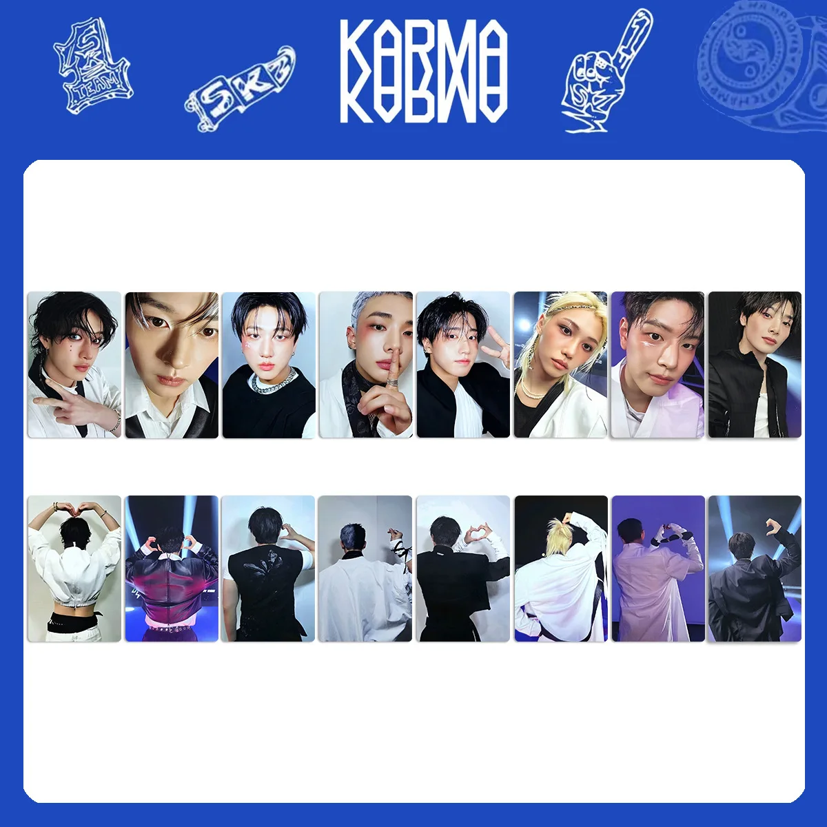 Album SKZOO BARU KARMA kartu kecil edisi terbatas kartu album HOORAY kartu kecil spesial SKZ hadiah Natal