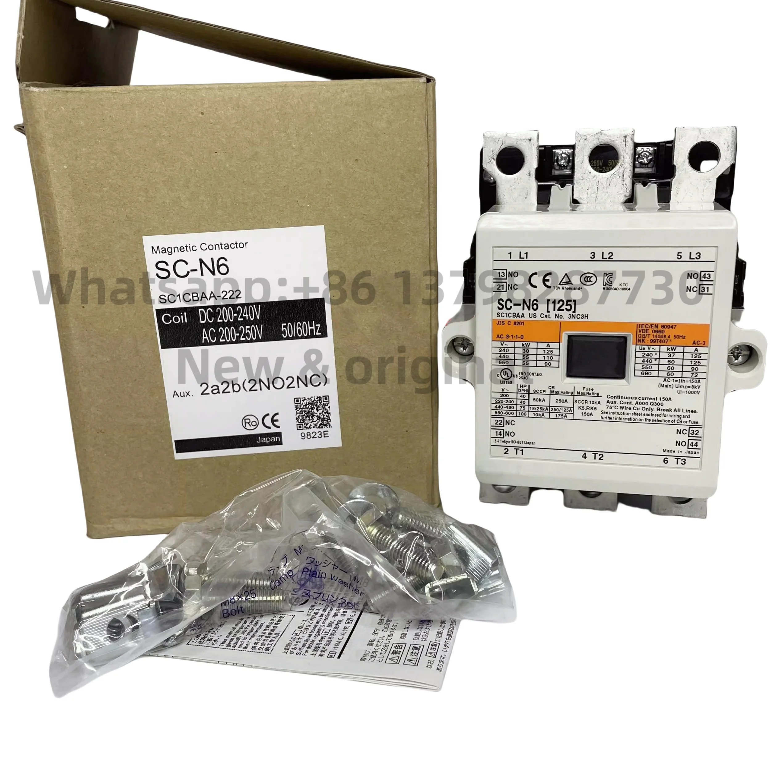 

New original Contactor SC-N6 AC24V 110V 220V 380V