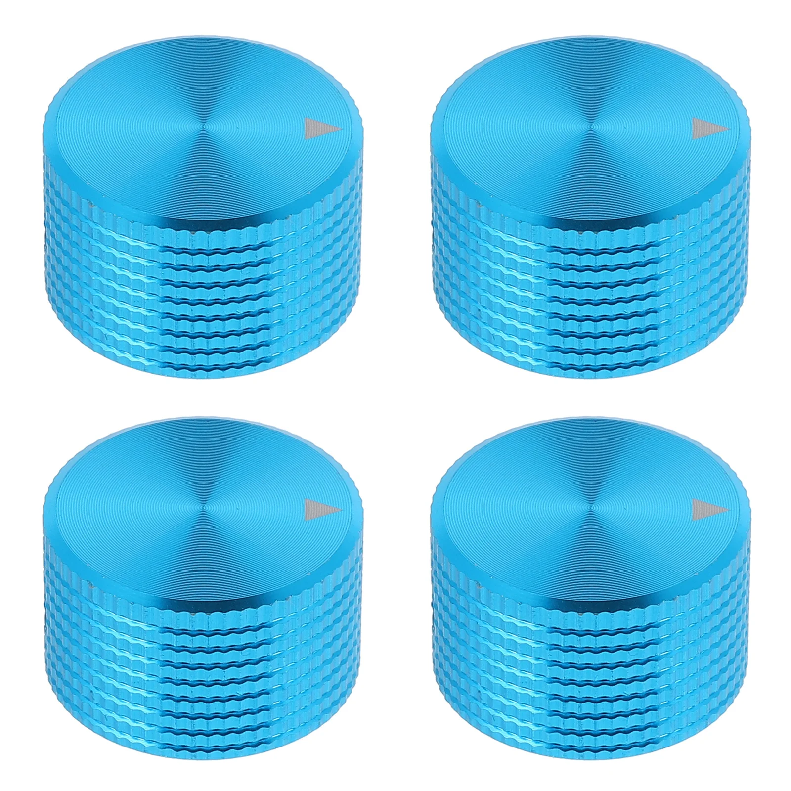 

4Pcs Metal Cap Durable Rotary Control Potentiometer Knob Guitar Tone Knobs Electric Aluminum Alloy Control Volume Replacement